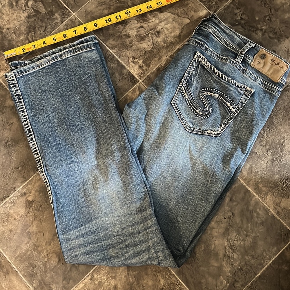 Silver Jeans Suki Mid Rise 33L